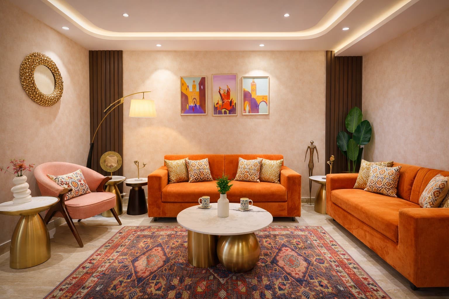 Designing a Moroccan home in Defence Colony