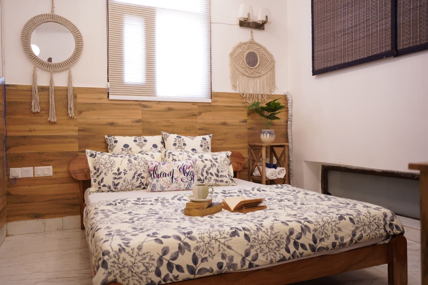 Netflix & Chill — 2BHK home theatre boho retreat