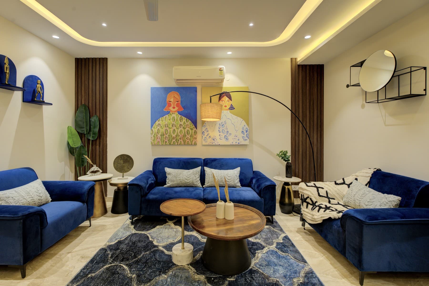 Scandinavian Condo — 2BHK Nordic minimalism near Defence Colony